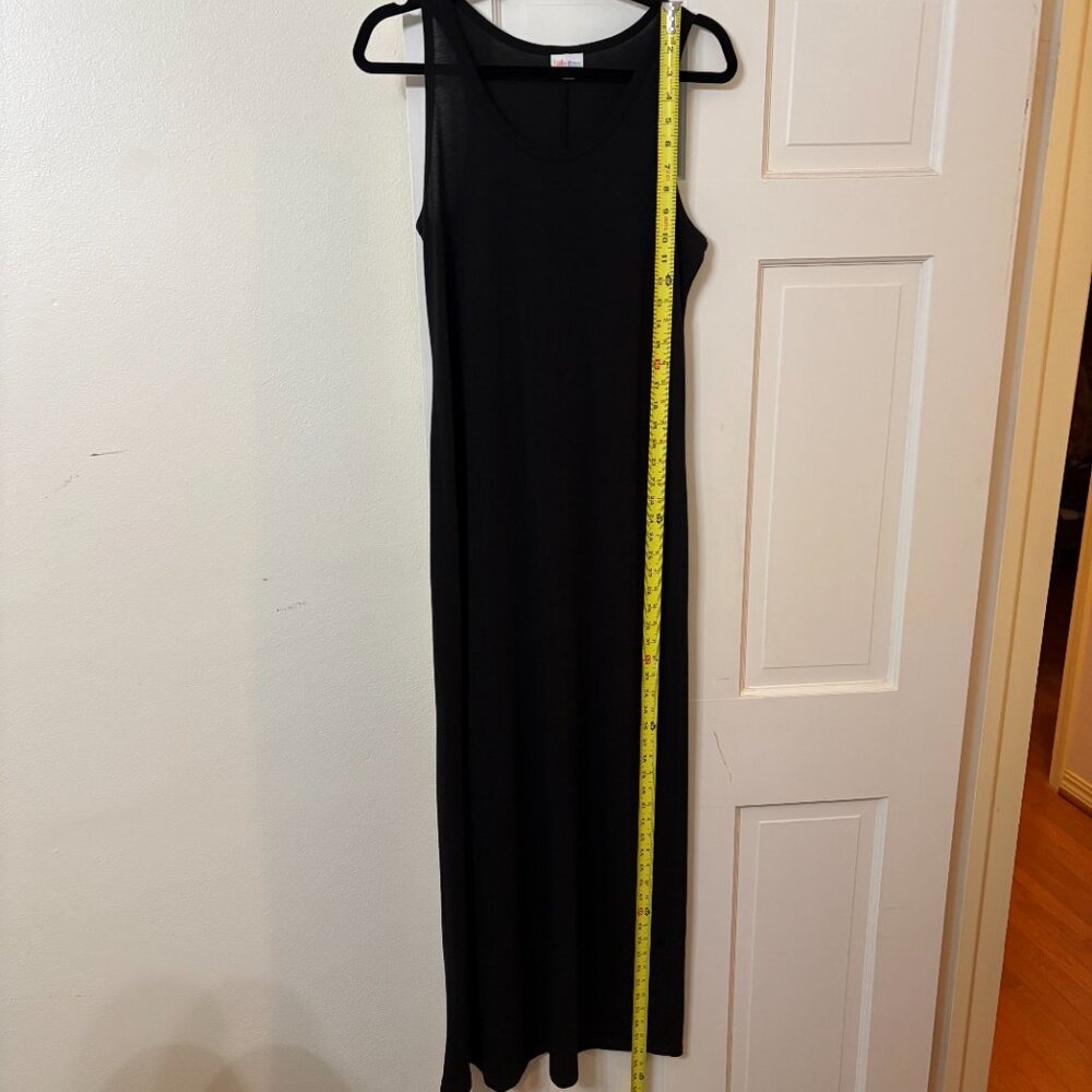 LuLaRoe Sleeveless Maxi Dress Size Medium - Picture 2 of 4